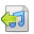 Import Audio Document Icon